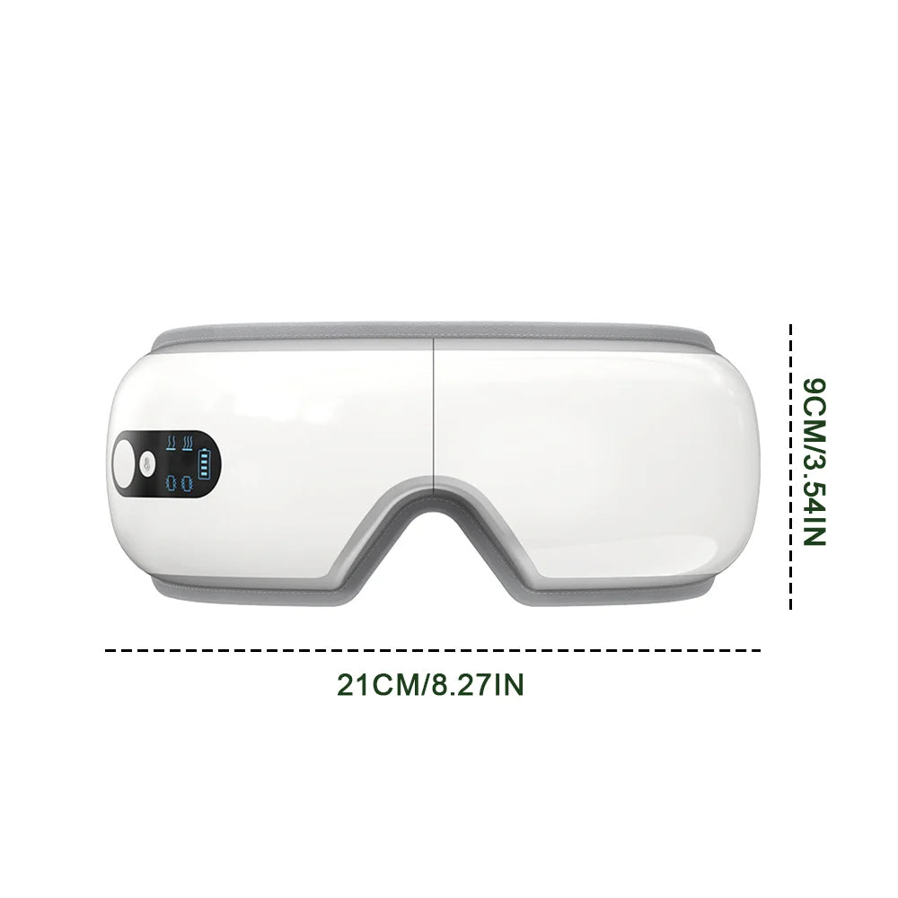 Electric Eye Massager 3 Speed Hot Compress Vibration Relieves Eye Fatigue Improve Sleep Timed Eye Care Machine